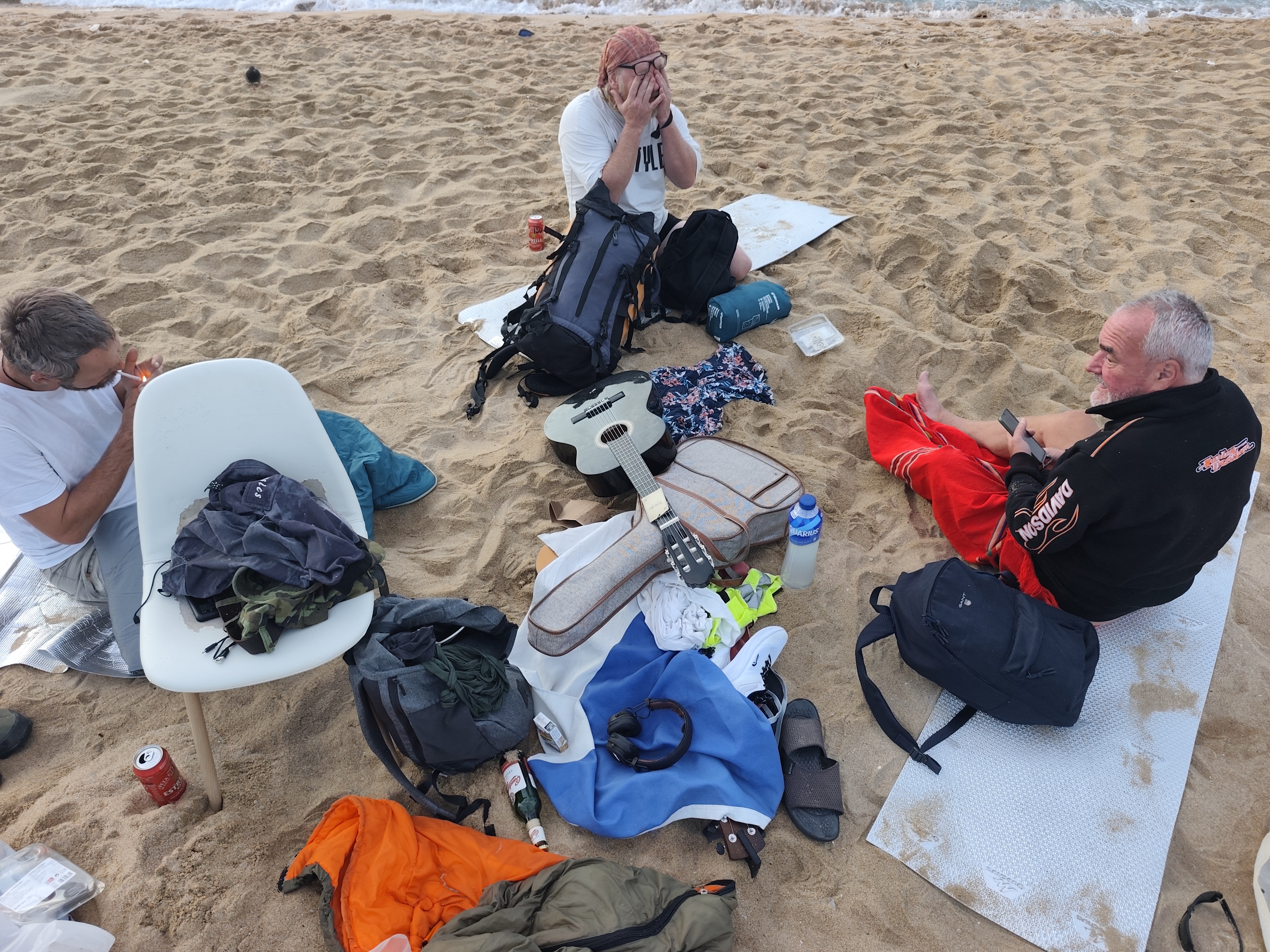 Morning at the beach